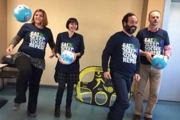 quickfire soccer fun team building activity