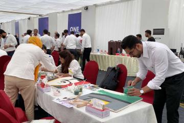 the big picture creative team building activity