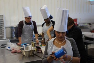cooking team building activity