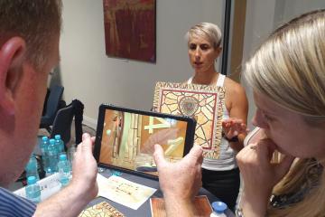 pyramid quest ar experience for teams