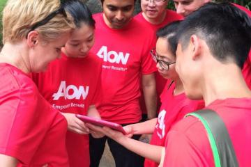 b1g1 community charity team activity