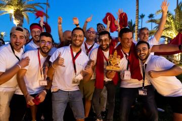 Olympic themed team building activities by Catalyst