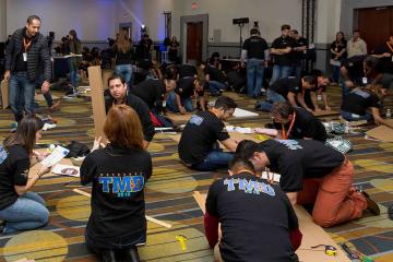 creative team building activity