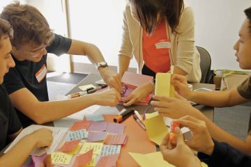 fun creative team building business game