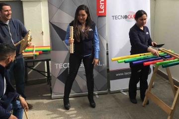 music team building activity catalyst chile