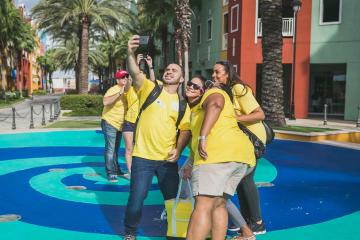 interactive outdoor activity team building Aruba