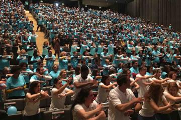 haka action conference energiser team building Portugal