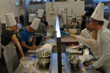 cooking team building activity