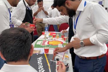 the big picture creative team building activity