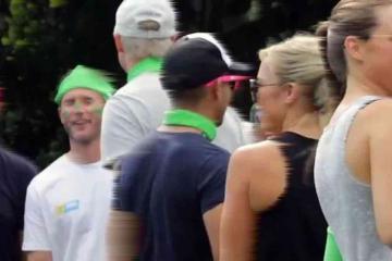 physical and active team building