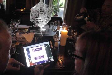 Team building dinner game