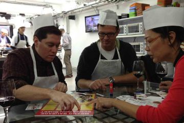 sausage sensation cooking team building activity