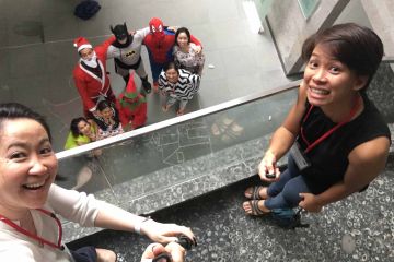 fun creative team building activity