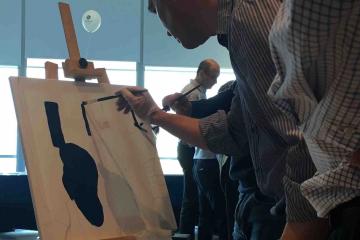 artistic team building activity catalyst chile