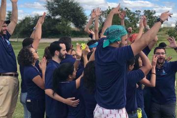 active team building business game