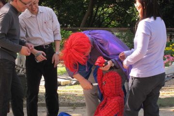 commercial break creative team building