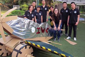 Flat Out Aviator team building