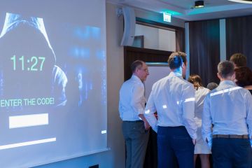 beat the box team building activity Escape game