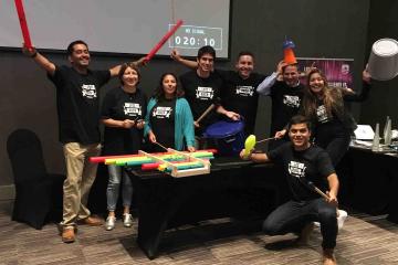 employees having fun catalyst chile