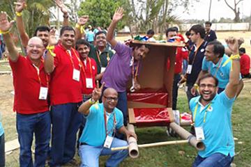 fun collaborative activity team building India