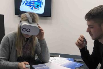 VR team building activity