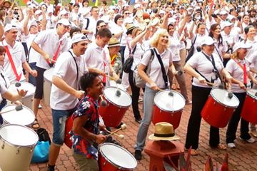 drum factory rhythm team building