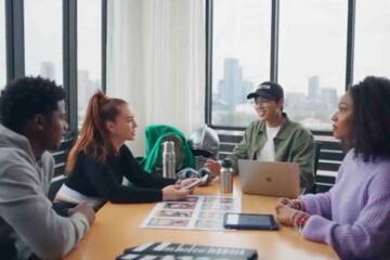 creative team building activity utilising AI