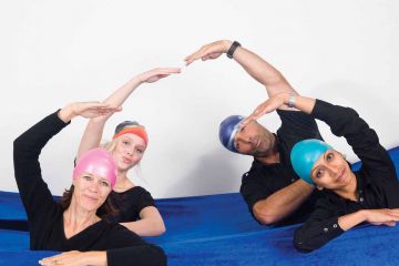 	sync or swim team building fun activity