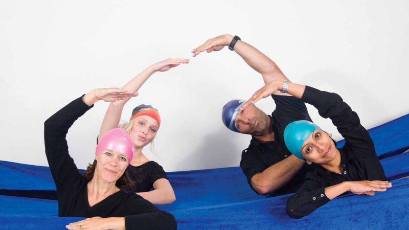 	sync or swim team building fun activity