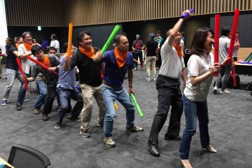 boom time team building music activity