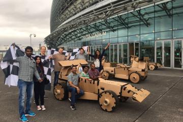 Flat Out Formula 1 team building activity