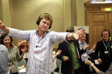 sound crowd active team building activity