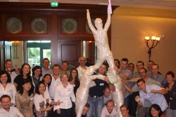 	time bound creative team building fun activity