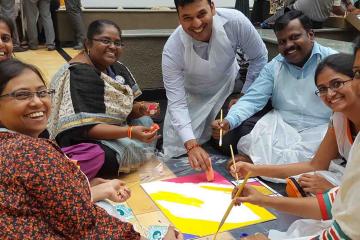 creative artistic team building india