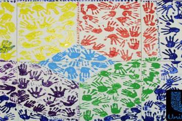 hands on canvas collaborative team building