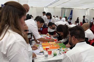 the big picture creative team building activity