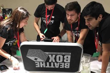 juego de escape corporativo team building catalyst chile