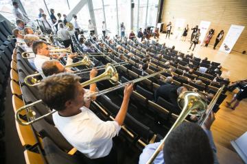 music team building activity Belgium