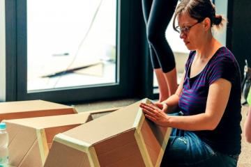 flat out pyramid puzzle creative team building