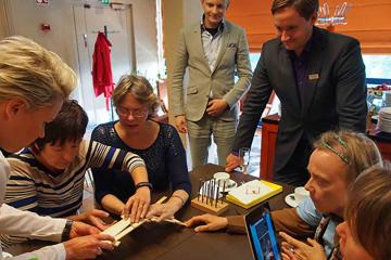 fun competitive team building activity France