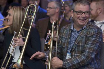 orchestrate music team building activity