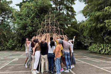 construction and invention team building activity