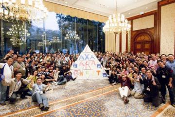 	flat out pyramid puzzle creative team building py