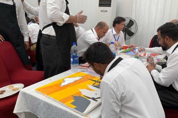 the big picture creative team building activity