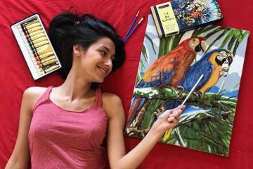 in the picture live team building