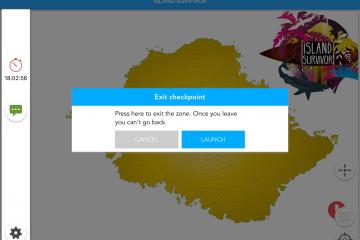 Island Survivor App Screen