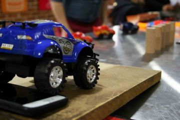 chain reaction table top team building activity