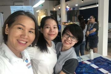 chain reaction team building activity