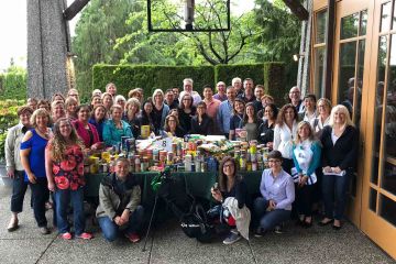 hole in one charity team building activity