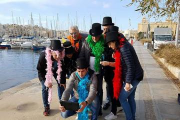 Escape game from the mob in malta